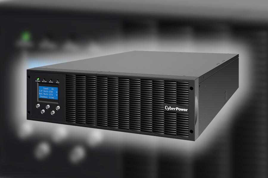 CyberPower OLS: na trh přichází nová řada výkonných UPS pro montáž do racku