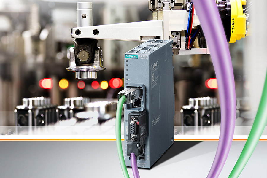 Průmyslové routery Siemens pro zabezpečené vzdálené připojení k technologiím a strojům s rozhraním Profibus 