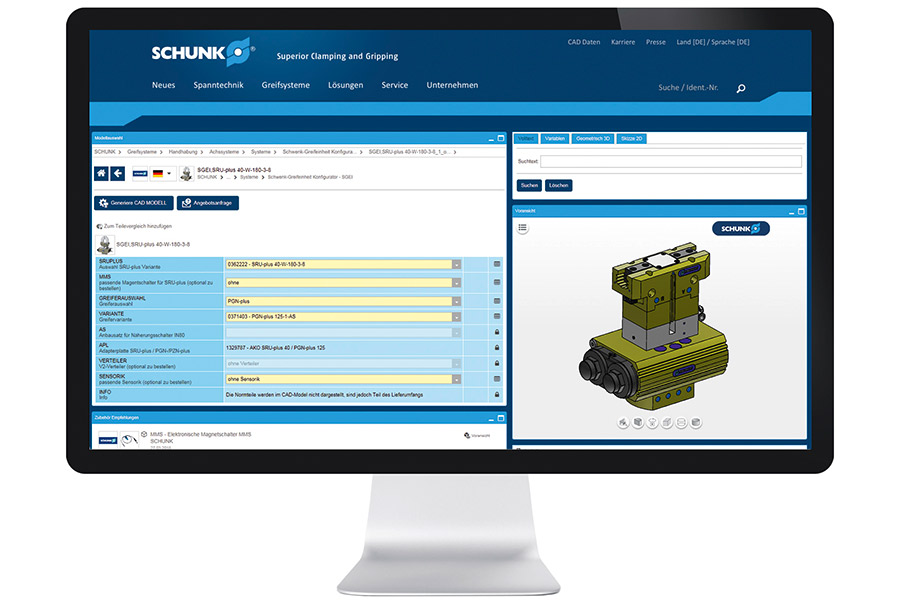 Konfigurator schunk 4